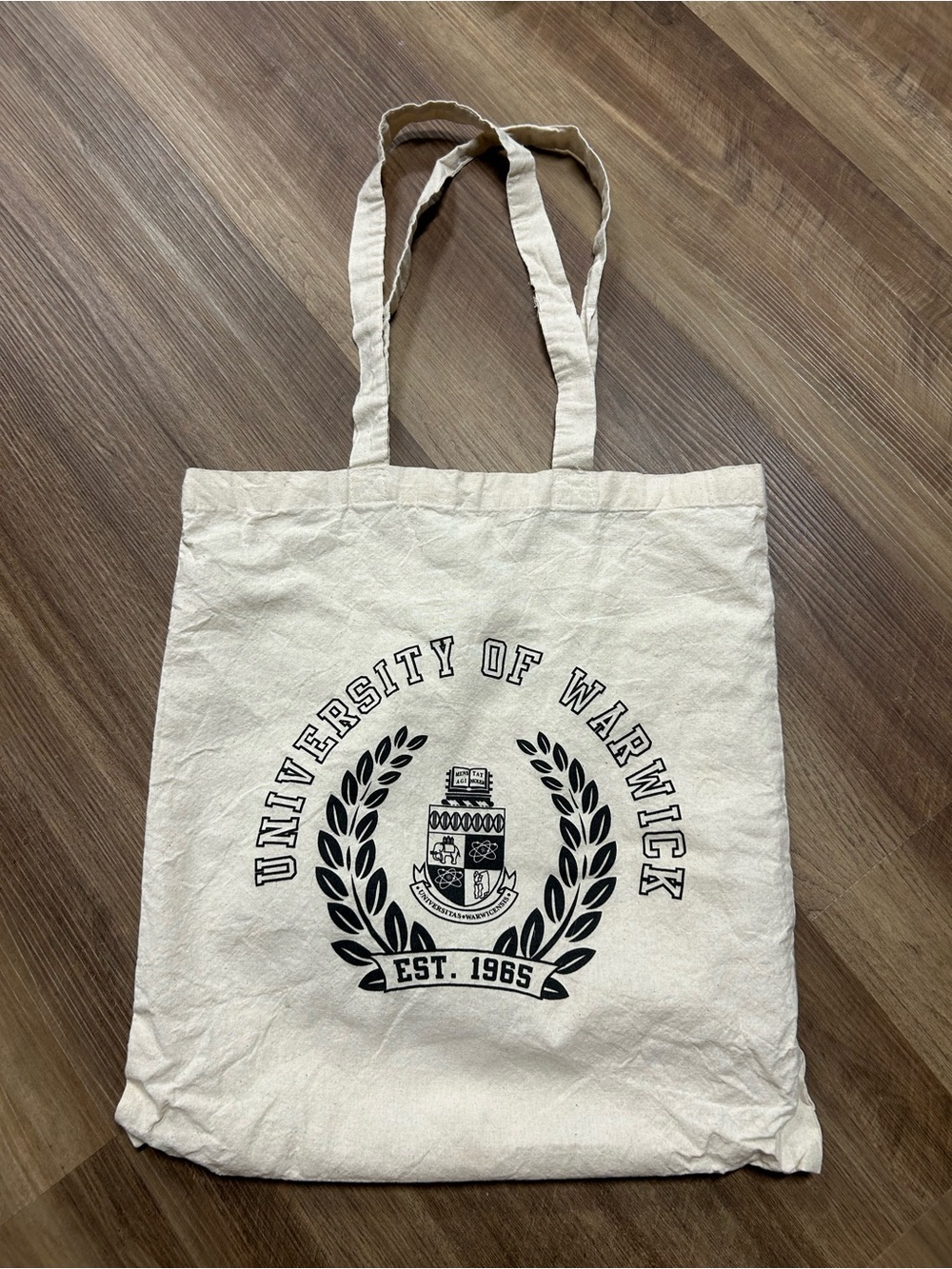 University tote bag